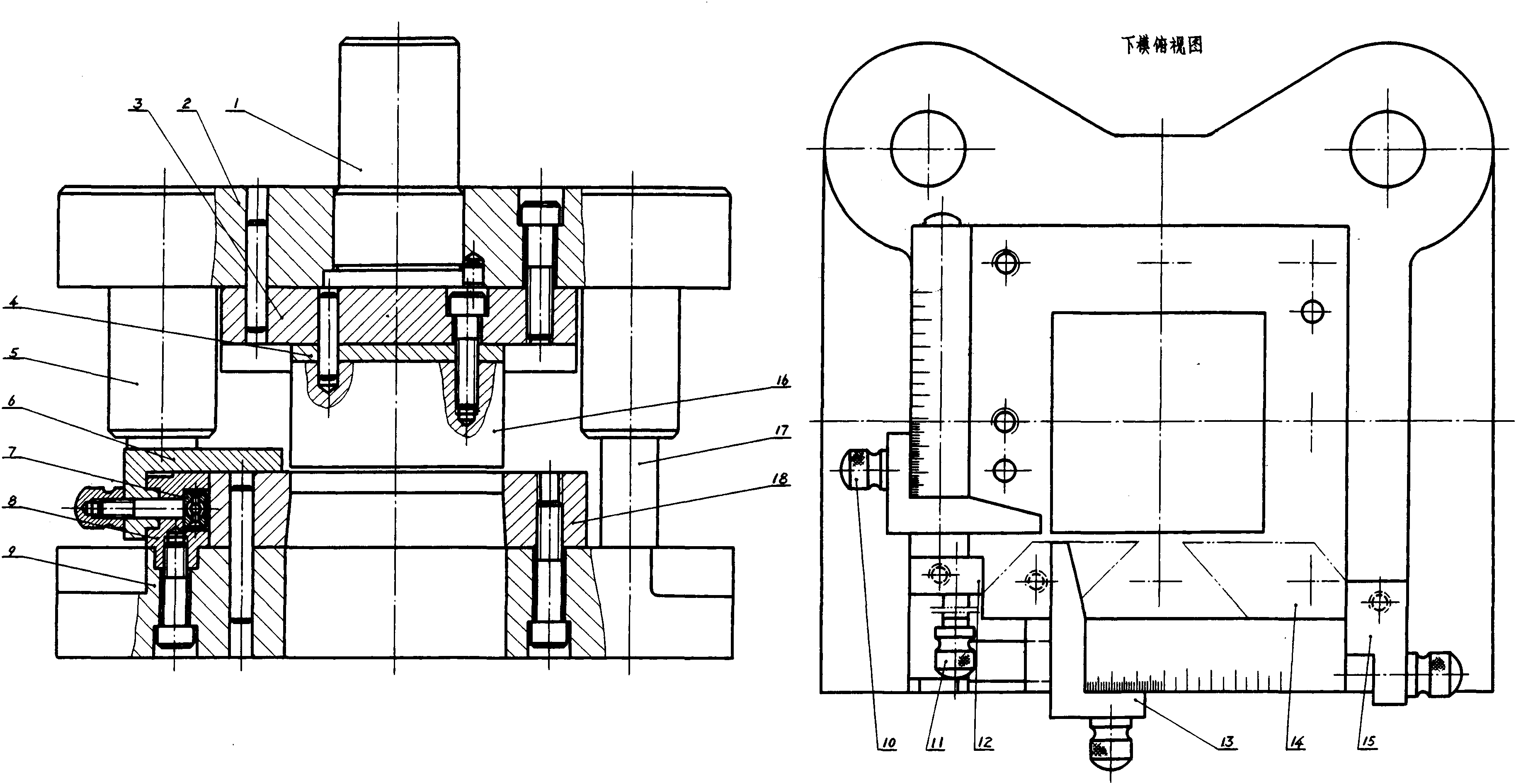 可調(diào)式切角模